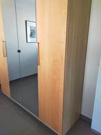 Kleerkast met spiegels, Ophalen, Gebruikt, 200 cm of meer, Glas