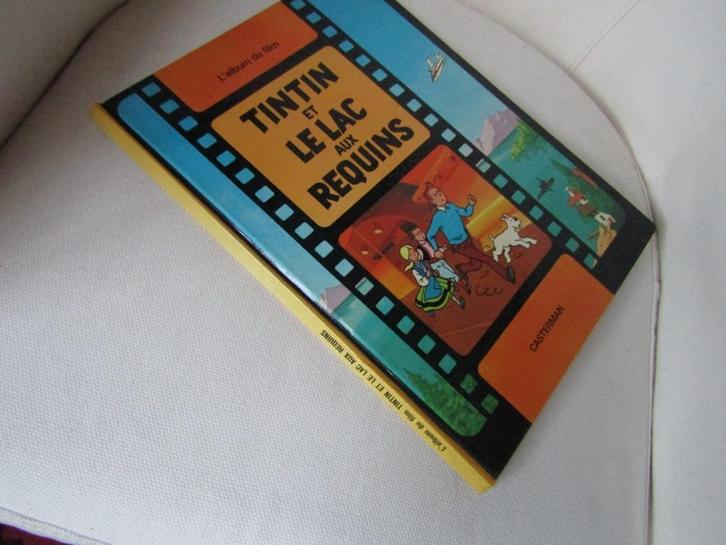 Originele editie van het oude Kuifje en het Shark Lake, Boeken, Stripverhalen, Gelezen, Eén stripboek, Ophalen of Verzenden