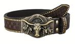 Western Riem Reliëf Grote Stier Gesp (Nieuw), Kleding | Dames, Riemen en Ceinturen, Ophalen of Verzenden, Nieuw, Bruin