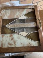 glas in lood, Doe-het-zelf en Bouw, Glas en Ramen, Ophalen, Gebruikt, Minder dan 80 cm, Overige typen