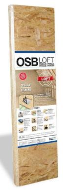 OSB Loft tand en groef 120x30 cm, Doe-het-zelf en Bouw, Ophalen, Nieuw