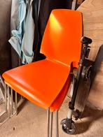 4 oranje stoelen Ikea vilmar, Maison & Meubles, Enlèvement