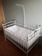 Babybed met hemel, Ophalen, Gebruikt, 70 tot 85 cm, Minder dan 140 cm