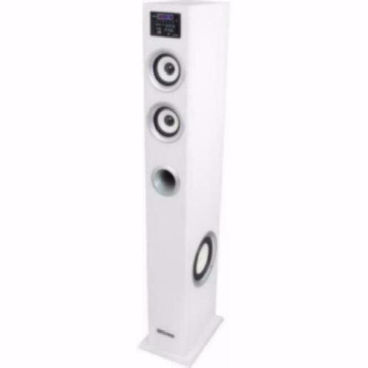 Multimedia luidspreker White met Usb/Sd/Fm-radio/Bluetooth, Audio, Tv en Foto, Luidsprekerboxen, Nieuw, Subwoofer, Ophalen of Verzenden
