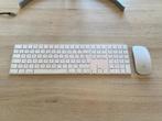 APPLE Magic Keypad + Magic Mouse, Azerty, Toetsenbord en muis-set, Ophalen of Verzenden, Apple