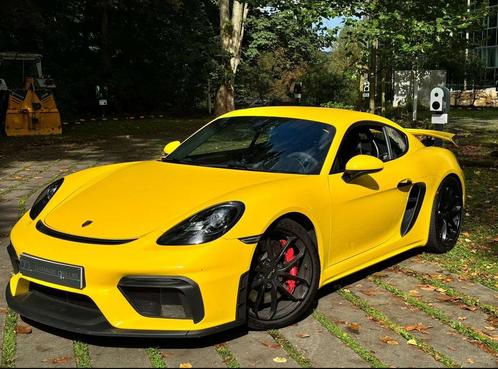 Porsche 718 GT4 clubsport 2020 (prix temp achat autre véhic), Auto's, Porsche, Particulier, Sportpakket, Zwart, Zwart, Alcantara