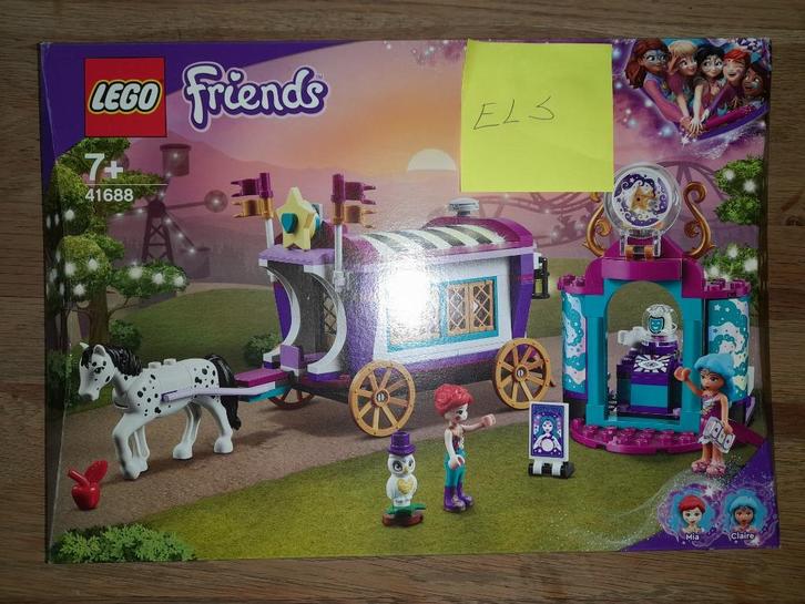Lego friends 41688 Magische caravan, Kinderen en Baby's, Speelgoed | Duplo en Lego, Nieuw, Lego, Complete set, Ophalen of Verzenden