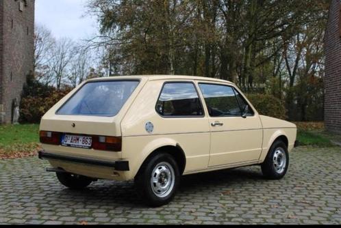 Te koop VW Golf I - 1983, Auto's, Volkswagen, Particulier, Golf, Diesel, Stadsauto, 2 deurs, Handgeschakeld, Beige, Grijs, Stof