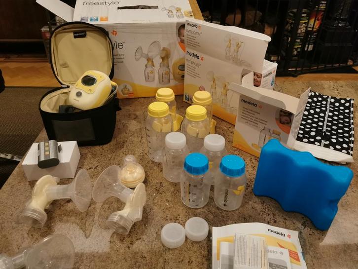 Ensemble complet tire-lait Medela freestyle, Kinderen en Baby's, Babyvoeding en Toebehoren, Gebruikt, Borstkolf, Ophalen