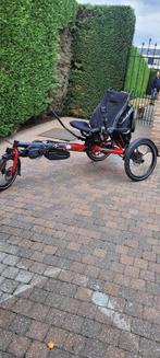 Elektrische driewieler "Hase Bikes" Lepus Steps", Fietsen en Brommers, Ophalen, Zo goed als nieuw, Hase bikes, Duwstang