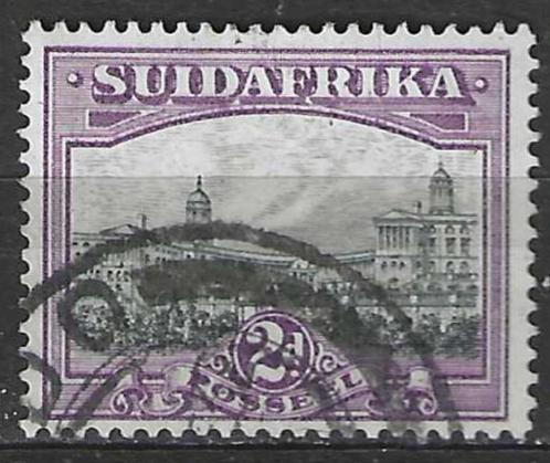 Zuid-Afrika 1927/1928 - Yvert 31 - Paleis in Pretoria (ST), Postzegels en Munten, Postzegels | Afrika, Gestempeld, Zuid-Afrika