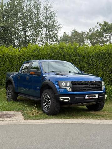 Ford F150 Raptor, Auto's, Automaat, 6210 cc, 2830 kg, Blauw
