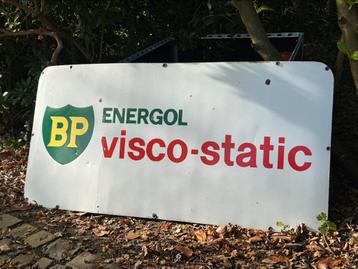 Panneau émaillé BP Energol disponible aux enchères