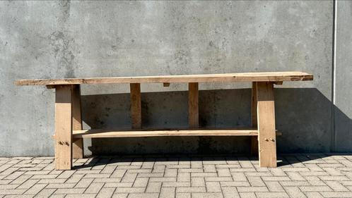 Eiken wandmeubel, Tuin en Terras, Tuinbanken, Zo goed als nieuw, Ophalen