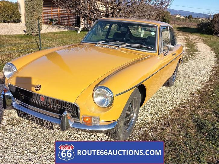 MG MGB GT | 1971 | Route 66 Auctions, Autos, Oldtimers & Ancêtres, Entreprise, Achat, MG, Essence, Autre carrosserie, Boîte manuelle