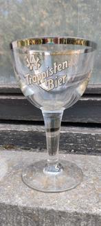 Oud Westmalle glas zilver boord, Verzamelen, Biermerken, Ophalen of Verzenden, Zo goed als nieuw