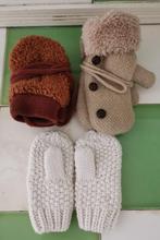 Teddy wanten voor peuters, Kinderen en Baby's, Ophalen, Zo goed als nieuw, Wanten