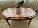 Table basse brune en marbre, Maison & Meubles, Utilisé