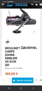 Canne fox x5 13 pieds 3.75 moulinet daiwa, Watersport en Boten, Ophalen, Zo goed als nieuw, Molen