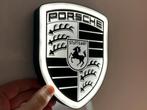 Prachtig Porsche reclamebord met heldere LED verlichting., Ophalen of Verzenden, Reclamebord