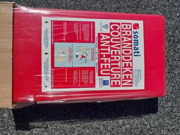 Branddeken, blusdeken van somati, nieuw in verpakking. beschikbaar voor biedingen