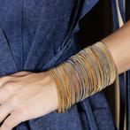 Sarah Pacini 50 delige gouden en zilveren armband nieuw, Sarah pacini, Ophalen of Verzenden, Nieuw