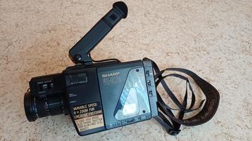 Sharp VHS C videocamera VH-C73, TV, Hi-fi & Vidéo, Caméscopes analogiques, Enlèvement, VHS-C ou SVHS-C, Caméra