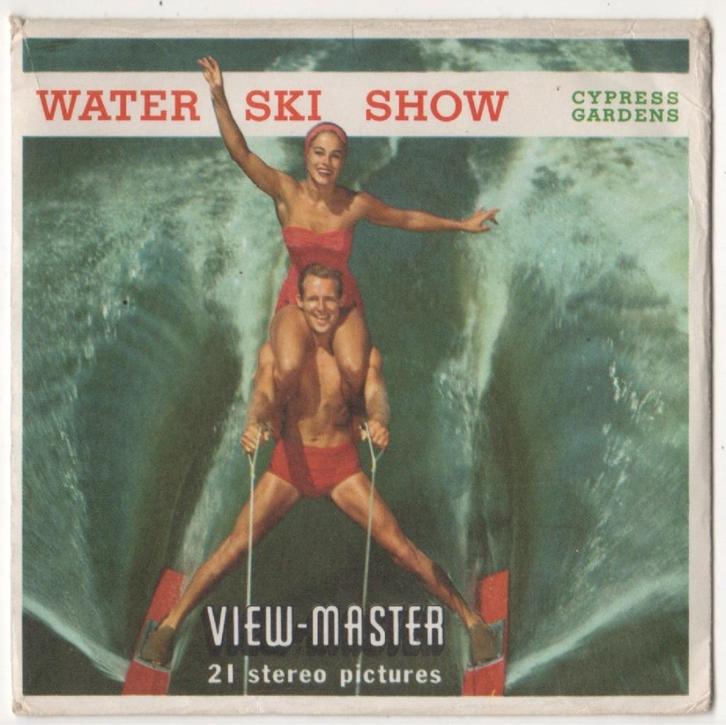 View-master Waterskiën - Water ski show A 967, Antiek en Kunst, Antiek | Speelgoed, Ophalen of Verzenden