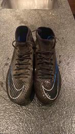 Zwarte voetbal schoenen aluminium noppen, Sport en Fitness, Voetbal, Ophalen, Gebruikt, Schoenen