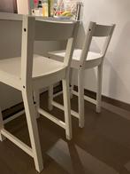 Set van 2 NORDVIKEN barkrukken (IKEA), Ophalen, Met voetsteun, 60 tot 90 cm, Zo goed als nieuw