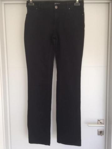 Broek maat 36 / straight ( zwart ) Low waist