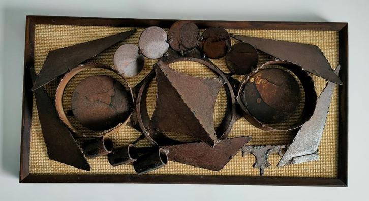 HENRIK HORST/WANDSCULPTUUR (Circa 1970), Antiek en Kunst, Kunst | Beelden en Houtsnijwerken, Ophalen