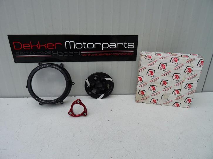 Ducabike Transparant Koppelingsdeksel Ducati 959 1199 1299, Motoren, Onderdelen | Ducati, Gebruikt, Ophalen of Verzenden
