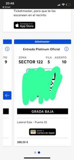 2 Bruno Mars platinum tickets, Tickets & Billets, Concerts | R&B & Hip-hop, Deux personnes, Juillet