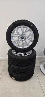 17 inch originele velgen + winterbanden BMW X1 F48 X2 F39, Neuf, Pneus hiver, Véhicule de tourisme, 205 mm