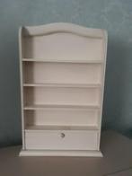 Vintage houten Kruidenrekje wit  goede staat  H: 66 B: 43 cm, Antiek en Kunst, Ophalen