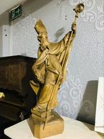 Oud houten Sinterklaas beeld, Ophalen, Zo goed als nieuw
