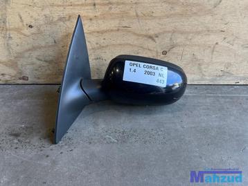 OPEL CORSA C Zwart Links spiegel buitenspiegel 2000-2005 beschikbaar voor biedingen