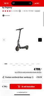 NINEBOT MAX G2 e, Fietsen en Brommers, Steps, Ophalen, Zo goed als nieuw