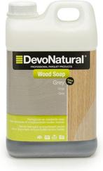 DevoNatural - Wood Soap - Grijs/Grey, Maison & Meubles, Produits de nettoyage, Produit de nettoyage, Enlèvement