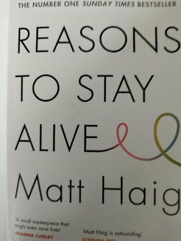 Reasons to stay alive van Matt haigen 