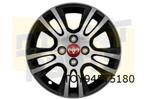 Toyota Aygo velg Aluminium 15'' dubbele 5-spaaks zwart / gep, Auto-onderdelen, -, Verzenden, -, Nieuw