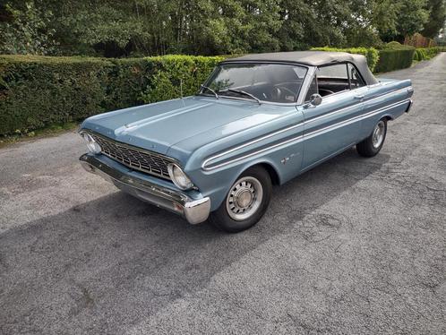 Ford Falcon Cabrio 1964, Auto's, Oldtimers, Bedrijf, Te koop, Ford, Benzine, Cabriolet, 2 deurs, Automaat, Blauw, Zwart, Kunstmatig leder