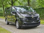 Renault trafic 1.6 diesel | 6zit | CAMERA | DUBBELE CABINE, Auto's, 2000 kg, Zwart, Bedrijf, USB