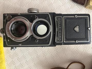 Vintage/Klassieker Rolleicord  inclusief accessoires  beschikbaar voor biedingen