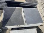 Blauwe steen tegels 6,34 m2  18 mm dik 40 x 40, 20 €/M2, Hardsteen, Nieuw, 20 tot 40 cm, 20 tot 40 cm