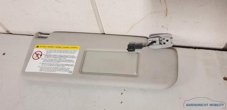 Zonneklep VW Passat B7 zonne klep make up spiegel rechts pas, Auto-onderdelen, Interieur en Bekleding, Volkswagen, Gebruikt