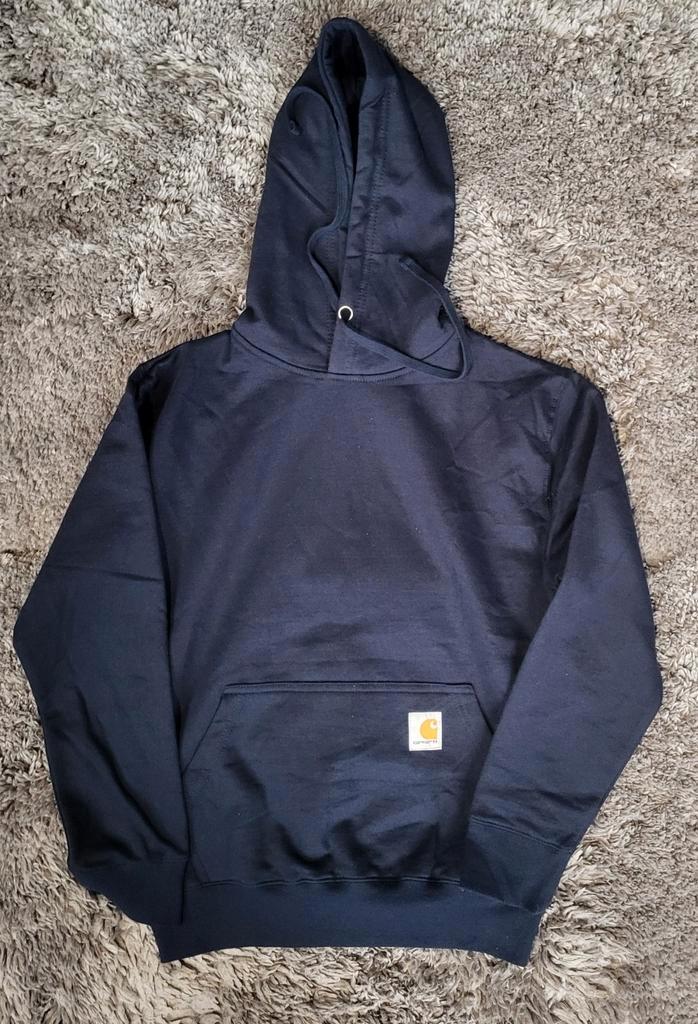 Carhartt Rework Hoodie - Marineblauw - Maat S, Kleding | Heren, Truien en Vesten, Nieuw, Maat 46 (S) of kleiner, Blauw, Ophalen of Verzenden