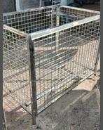 Metalen gitterbox gaascontainer opbergmand box kist 80x60, Ophalen of Verzenden