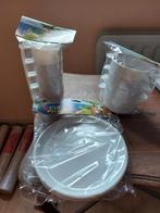 Vaisselle en plastique (neuf), Caravanes & Camping, Enlèvement ou Envoi, Comme neuf